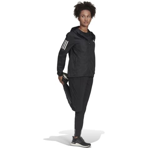 Schwarze Laufjacken für Damen von adidas 